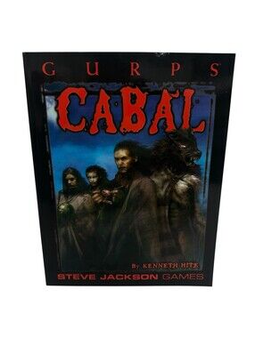 GURPS‎ CABAL - Kenneth Hite - Steve Jackson Games - PB 2001